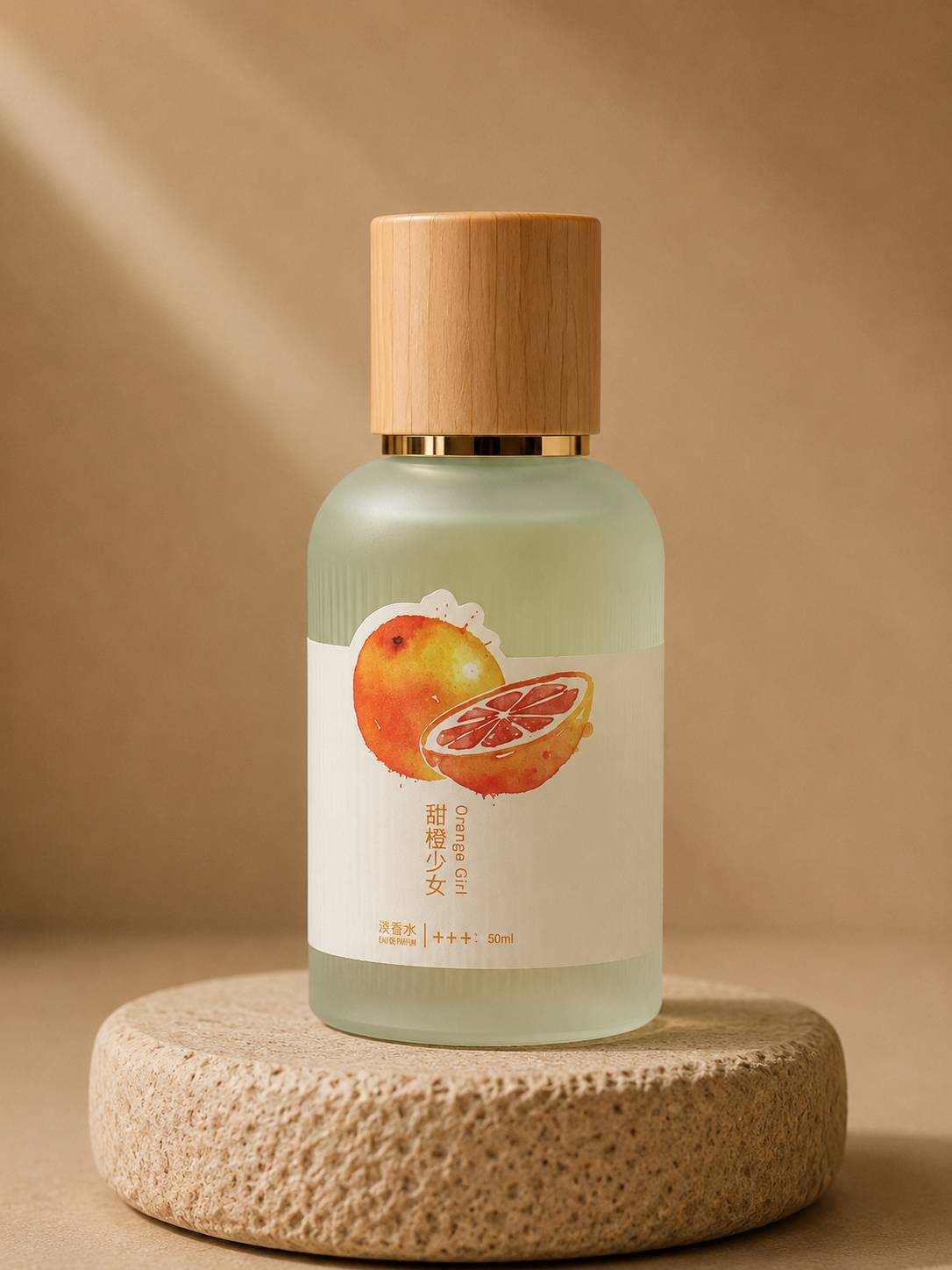 عطر بیکینی درب چوبی رایحه پرتقال